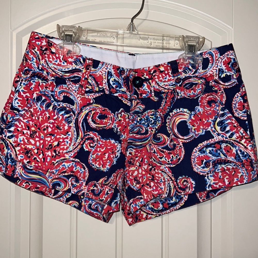 EUC Lilly Pulitzer size 00 Walsh shorts